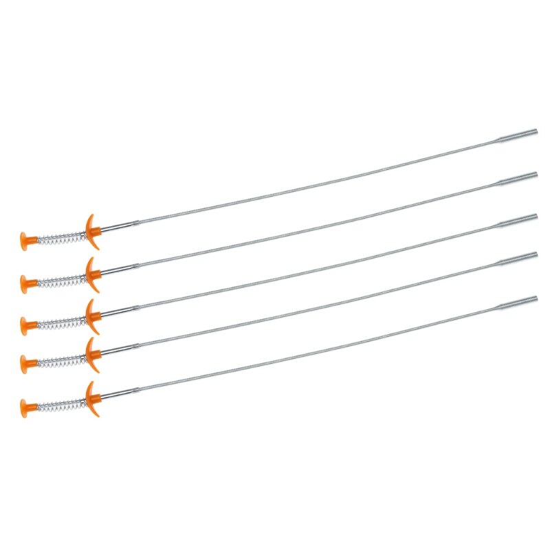 Flexible Long Reach Claw Pick Up Narrow Bend Curve Grabber Tool Spring Grip 60cm