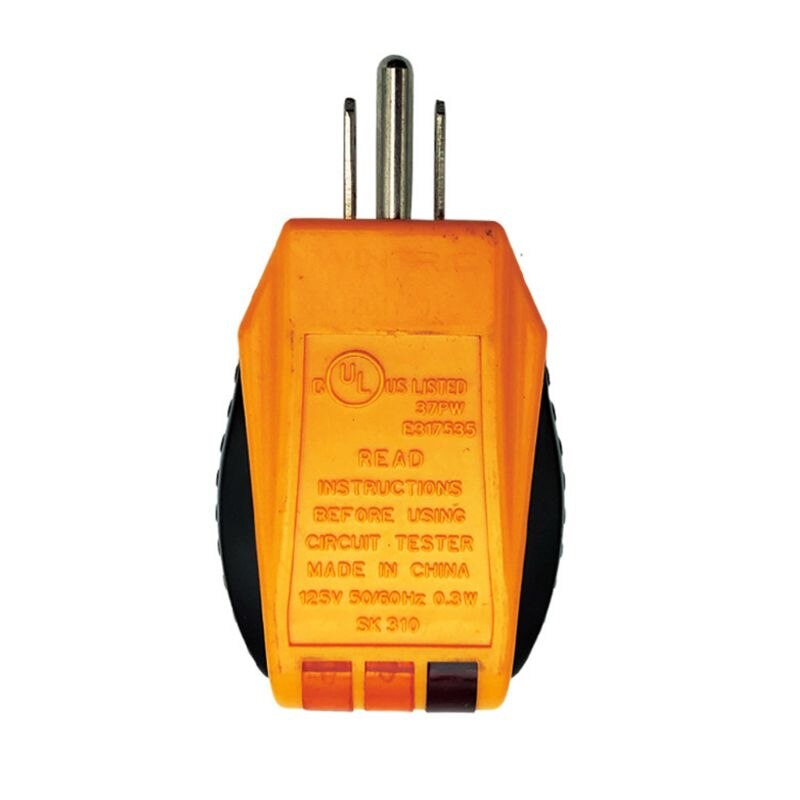 Stopcontacttester, stopcontactdetector voor standaard stopcontacten, elektrische circuitmonitor