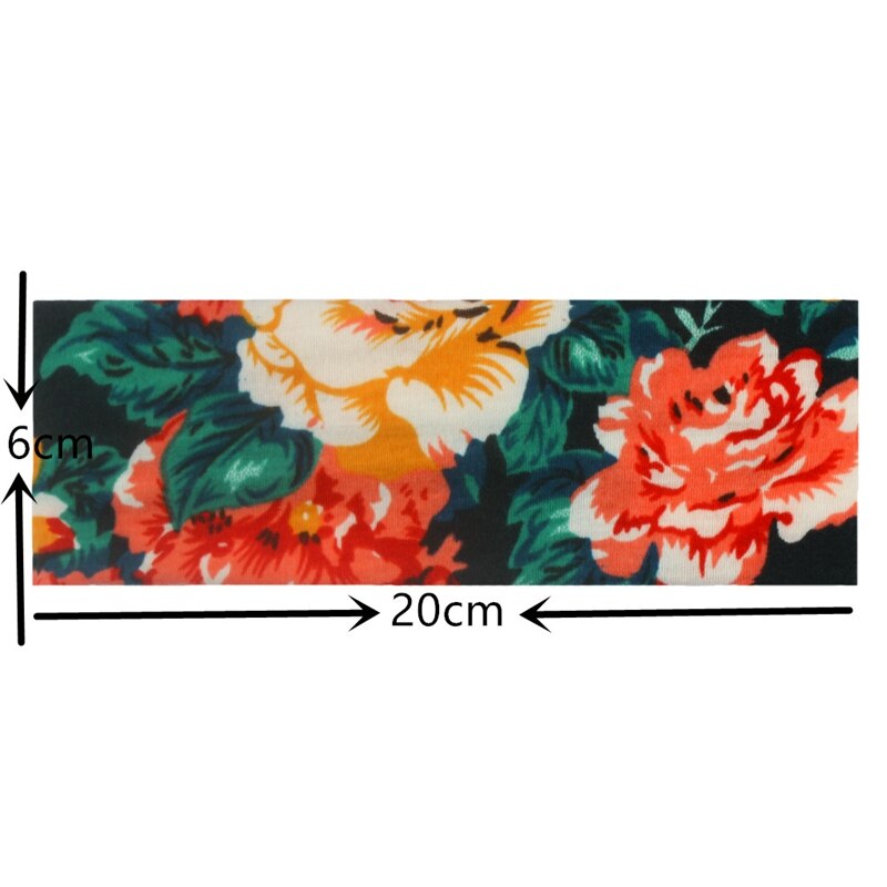 Tie-Dye Afdrukken Creatieve Hoofdband Haar Accessoires Elastische En Comfortabele Outdoor Sport Yoga Running Dames Haarband