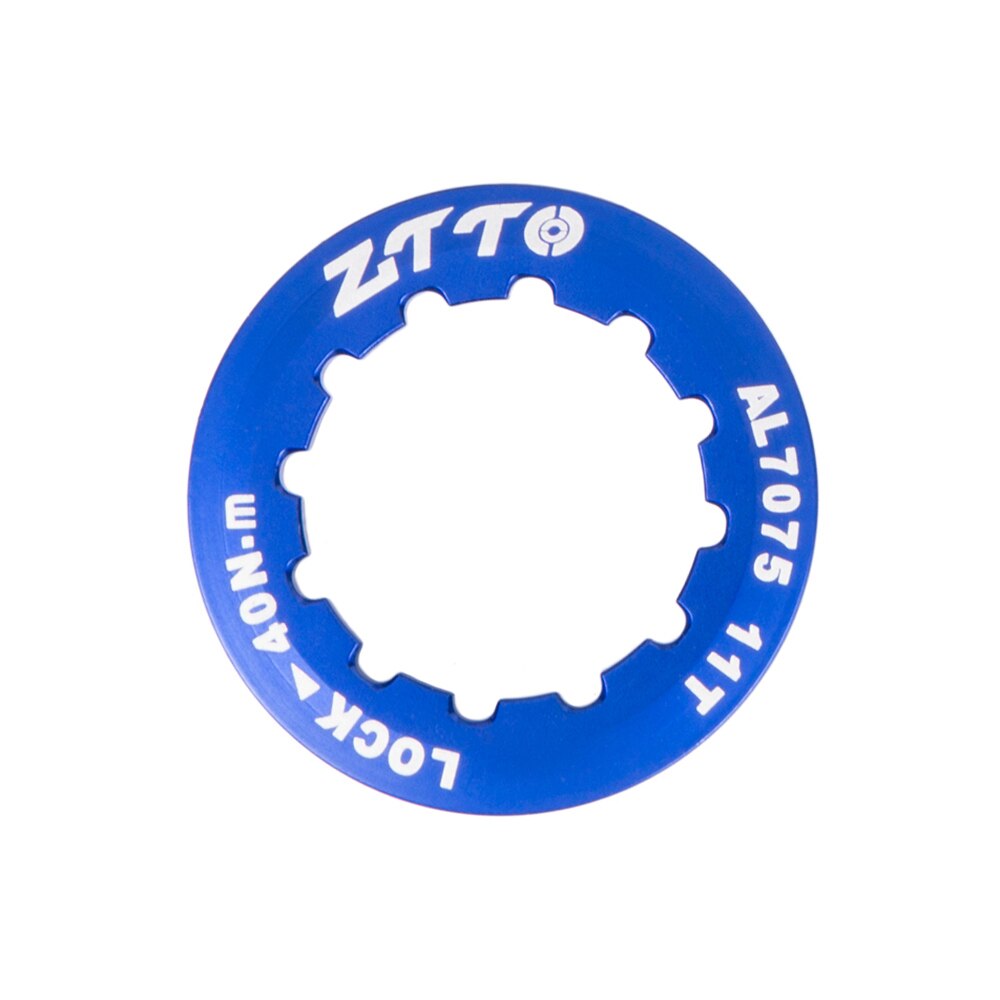 Mtb Racefiets Cassette Cover Lock Ring 11T AL7075 Ultralight Cap Voor Shimano Sram Sunrace 9S 10S 11S 12S Speed Vrijloop: 11T Blue