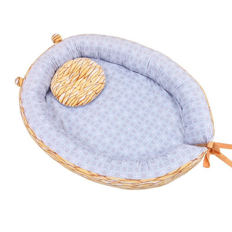 Baby Crib Stereotypes Anti-rollover Mattress Pillow For 0-12 Months Soft portable Cotton Baby Sleeping Positioning Pad Pillow