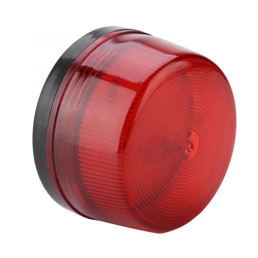 Alarma 1PC LED linterna estroboscópica luz de advertencia lámparas de alarma 12/24 V CC