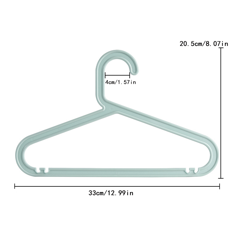 10 stks Draagbare Kinderen Jassen Opslag Hanger Closet Organizer Baby Hangers Display Hangers Kinderkleding Plastic Hanger Rekken