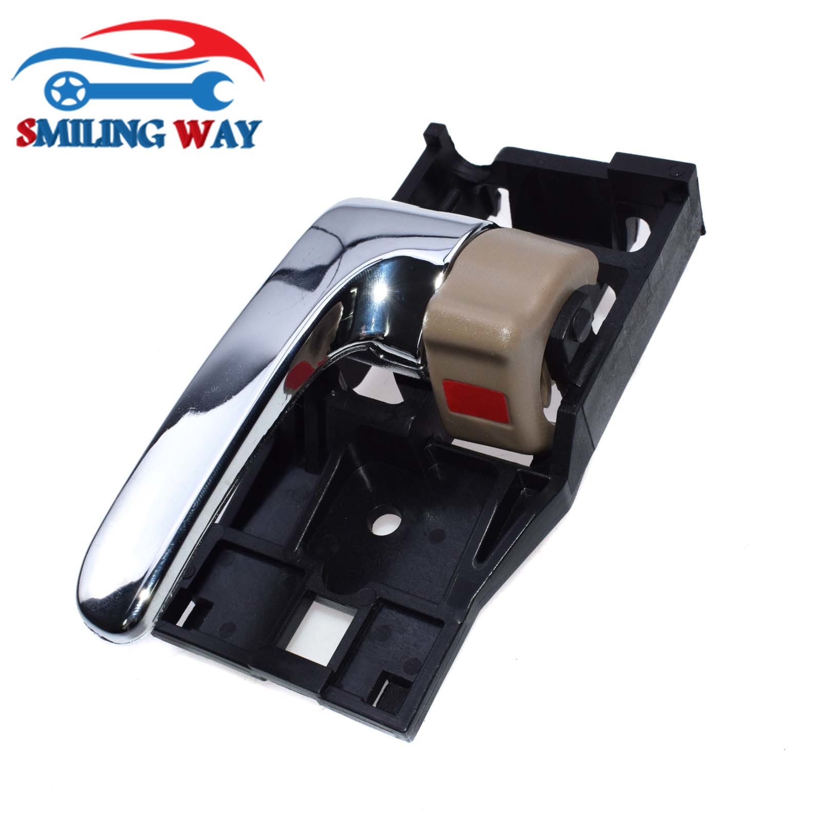 Maçaneta interna da porta dianteira, sorriso, direito e esquerdo para toyota avalon 3.0l 2000 2001 2002 2003 2004 oe #69205ac010