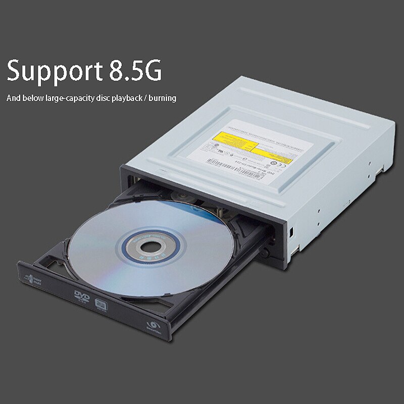 AU42 -Computer Desktop Optical Drive Built-in Drive, USB External Optical Drive Drive, DVD Burner, for Desktop Computers