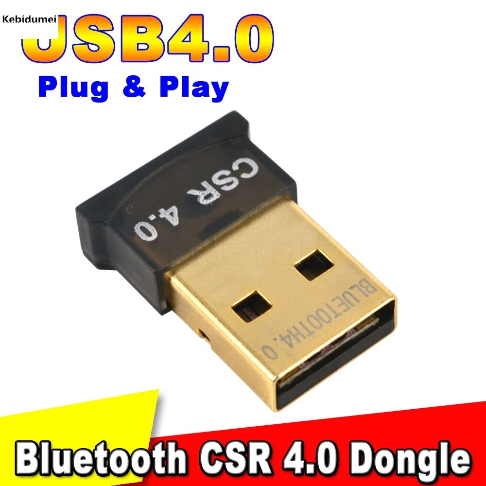 Kebidumei USB Bluetooth Adapter V4.0 Dual Wireless-Dongle Mit Fahrer USB2.0 3,0 20m 3Mbps für Windows 7 8 10 XP Vista