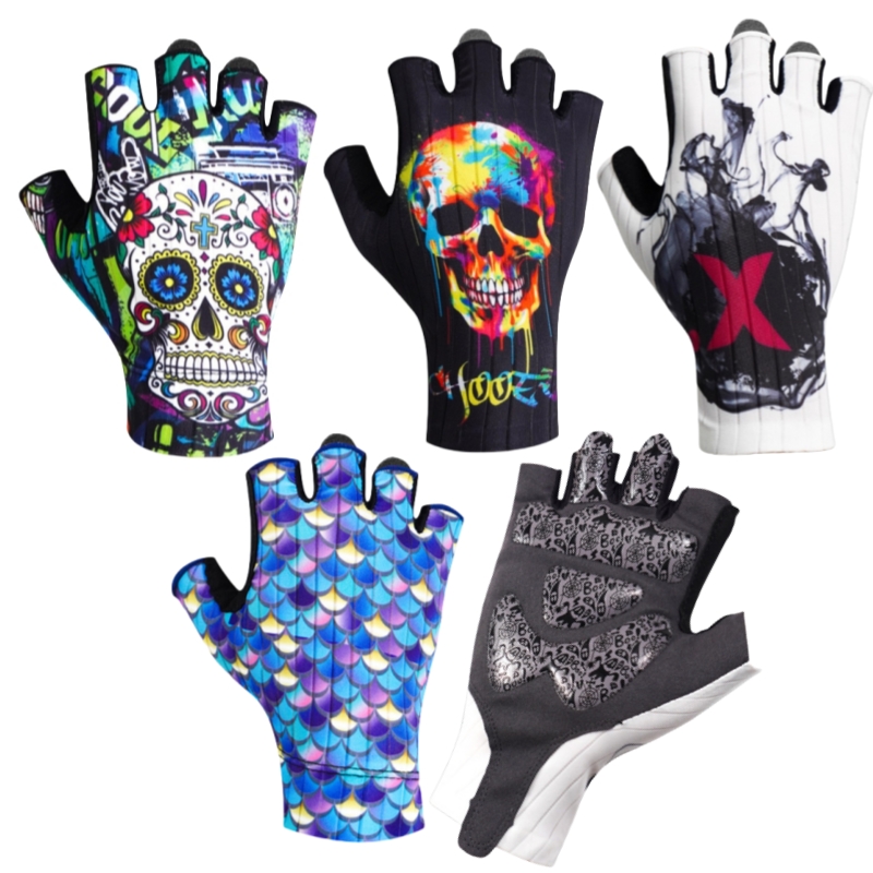 Guantes CNC, accesorios para bicicleta, guantes para Mtb, guantes de ciclismo de verano, guantes de medio dedo para bicicleta, traje deportivo para Fitness