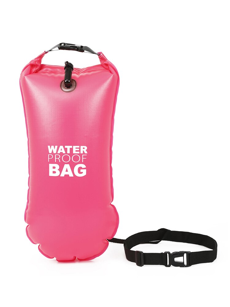 Dubbele Airbag Rugzak Zwemmen Boei Waterdichte Dry Bag Zwemmen Boei Waterdichte Zwemmen Bubble Zwemmen Kleding Opbergtas