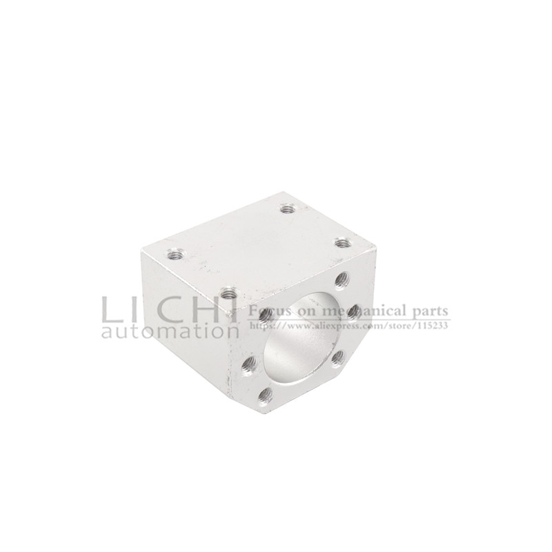 Support de boîtier d'écrou à billes en aluminium pour vis à billes dsg 16h/12/20/25/32mm sfu 1605 sfu 1204 sfu 2005 sfu 3205 cnc pièces cnc