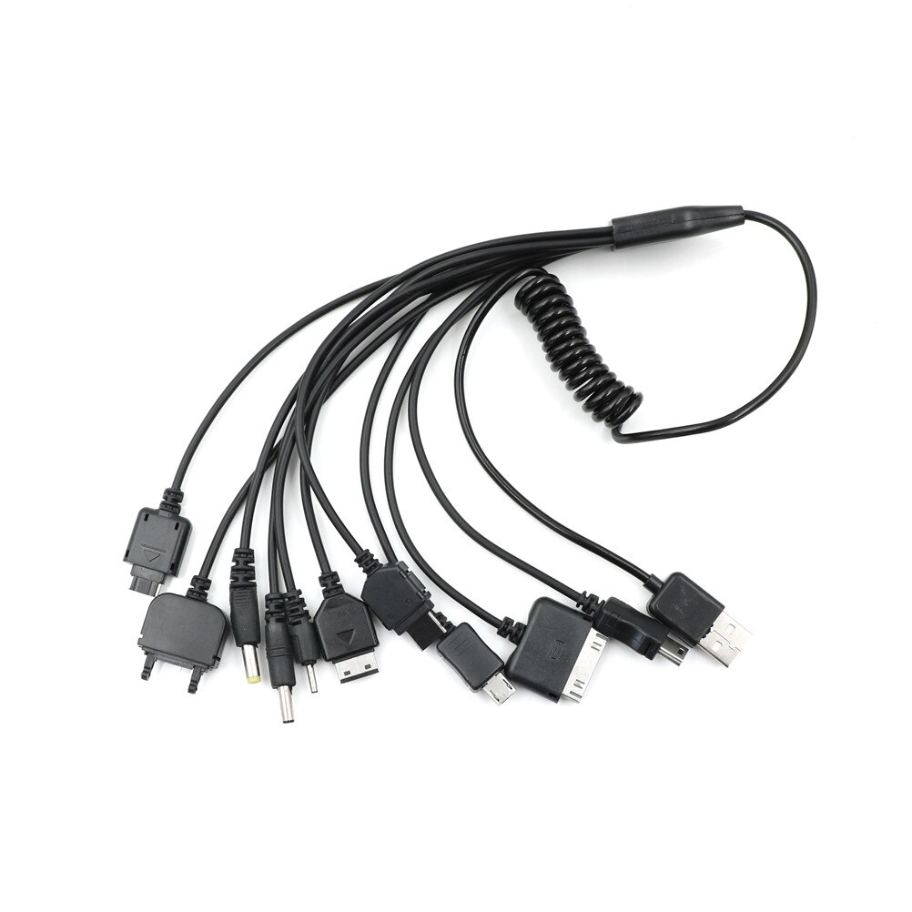 Multi 10 in 1 Universal Multi-Function Cell Phone Game USB Mobile Charging Cable Charger Cellphone Charger