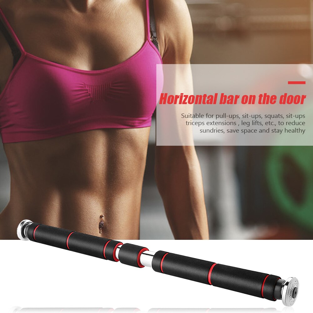 Barras de tracción de acero para puerta entrenamiento en casa Horizontal de 200kg, Fitness, entrenamiento de gimnasia para ejercitar, decoración cómoda