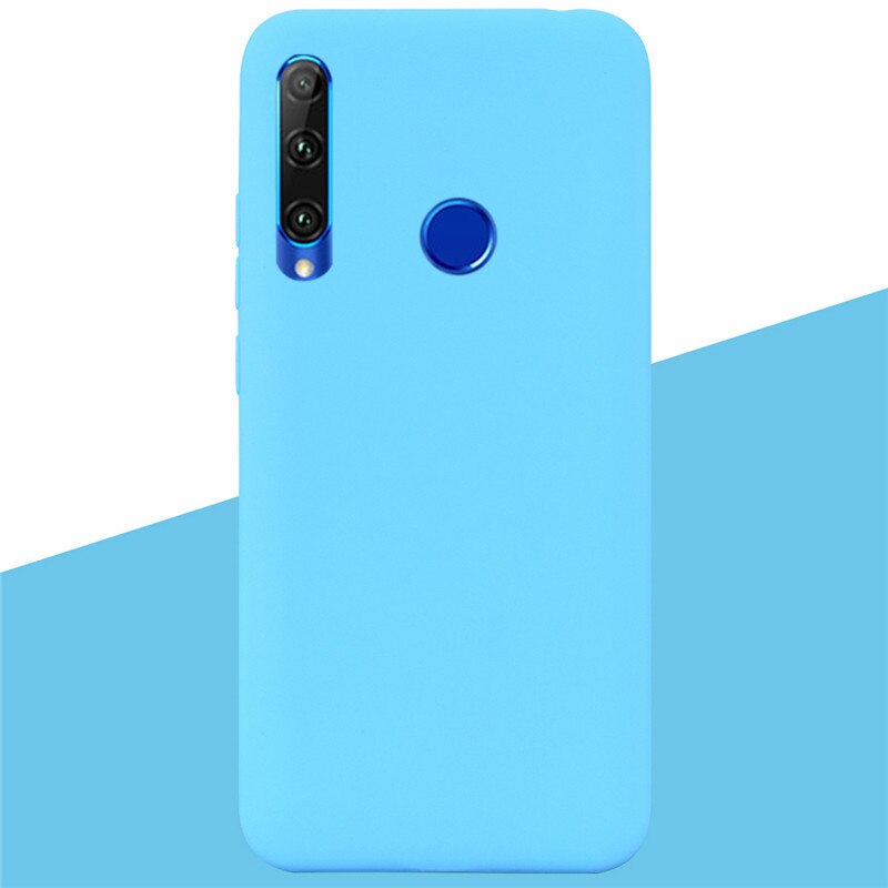 Für Honor 10i Fall Honor 10i HRY-LX1T Fall Silicon Tpu Zurück Abdeckung Telefon Fall Für Huawei Ehre 10i Honor10i 10 ich 6,21 Abdeckung Coque: 5 Sky Blue