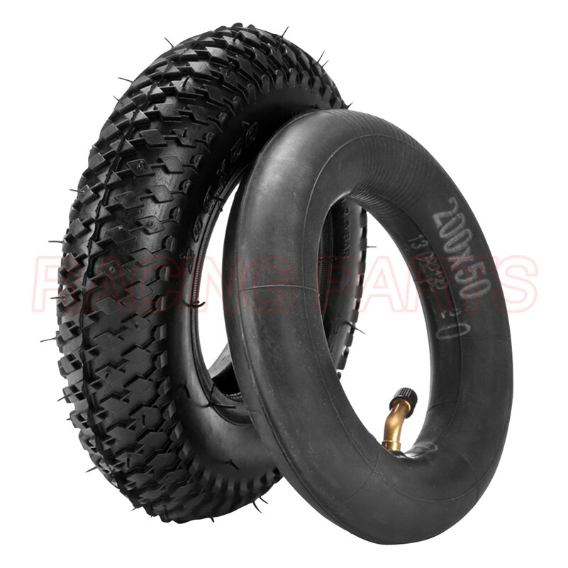 Elektrische Scooter Band Met Wiel Hub 8 &quot;Scooter 200X50 Band Inflatie Elektrische Voertuig Aluminium Wiel Pneumatische band: inner and outer B