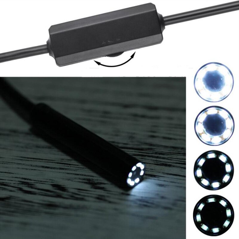 Caméra Endoscope IP67 Étanche - Câble 3,5 M - Écran 5,5 Mm - Pour Inspection Plomberie, Mécanique, Automobile