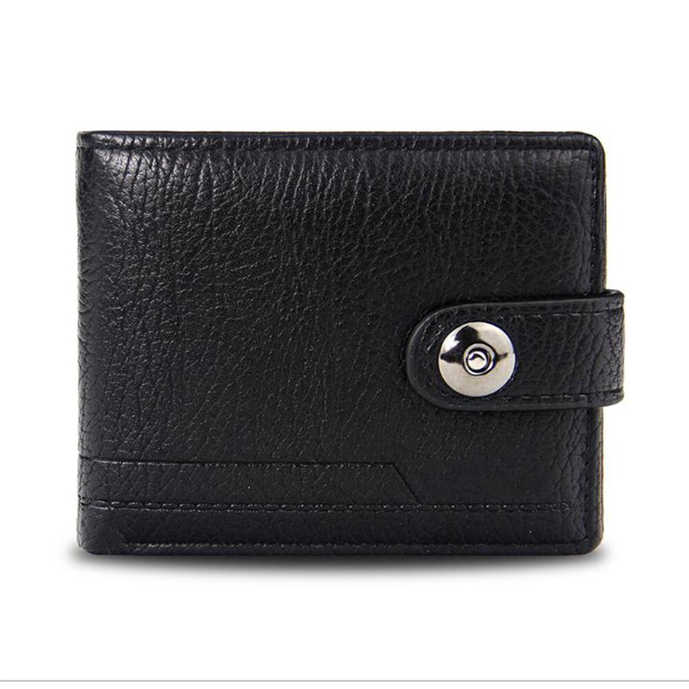 Men Wallets Minimalist Luxury Card Holder Purse Multifunction Leather Wallet For Male Zipper Wallet With Coin Pocket: Style A-3