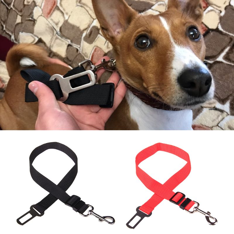 2 Stks/set Hond Autogordel Draagbare Verstelbare Huisdier Intrekbare Hondenlijn Huisdieren Veiligheid Band Reizen Voertuig Accessoriesp J78C