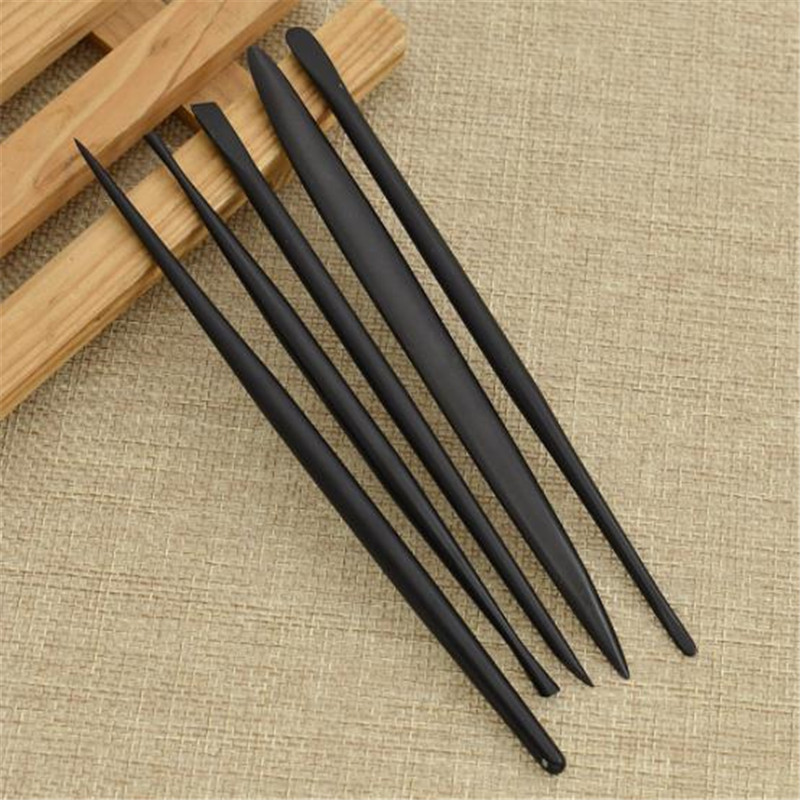 1Set Stainless Steel Rod Needles Pottery Modeling Carving Clay Porcelain Sculpture Engrave Ceramics Tools Texture Metal Tool