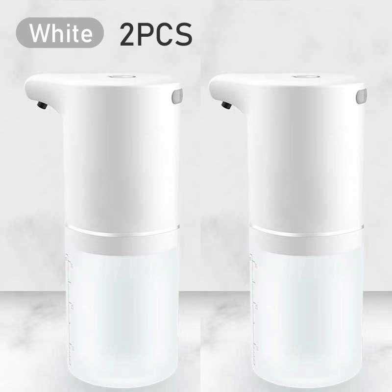 XIAOMI — Distributeur de Savon Désinfectant pour les Mains, Accessoires de Cuisine et de Salle de Bain, Rechargeable par USB, Capteur Infrarouge, , Nouveauté, 320ML: Type A White 2 PCS