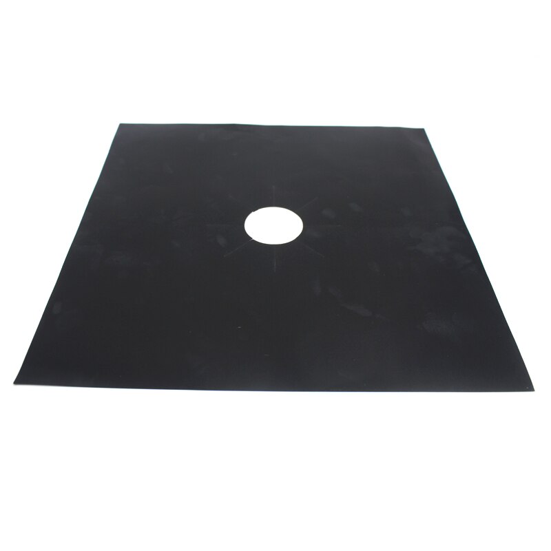 4 st universal ugnsfodral gashäll skyddsplattor fyrkantiga värmebeständiga brännare spisskydd tvättbar återanvändbar dyna 27 x 27cm