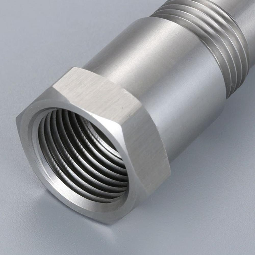 2PCS Car Oxygen O2 Sensor Adapter CEL M18X1.5 Eliminator Adapter Fitting Eliminator M18 X 1.5 O2 Sensor Adapter Spacer Converter