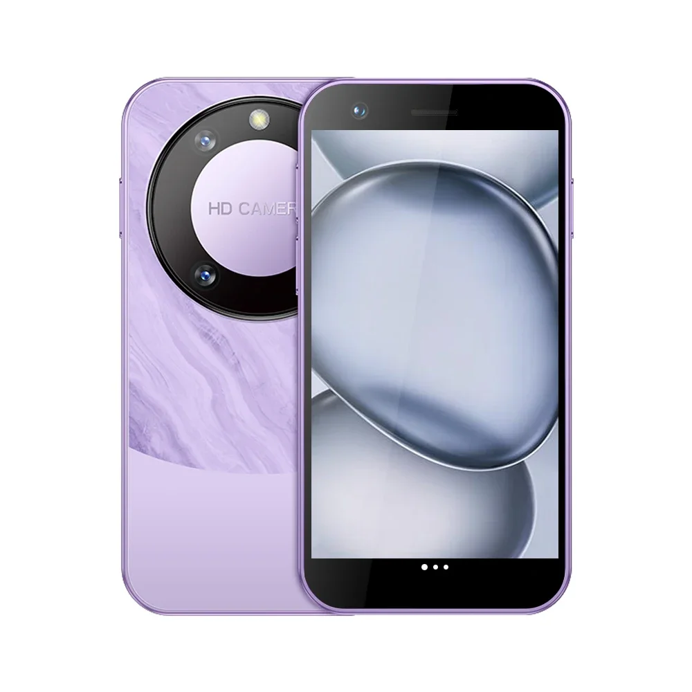 Fuffi  f8 Profi max smartphone, Android-praktisch mit gesichtserkennung, tragbar, 8.1 Mini-praktisch, 3.0 zoll ,  hd 16gb Rom , 2000 mah akku: Lila