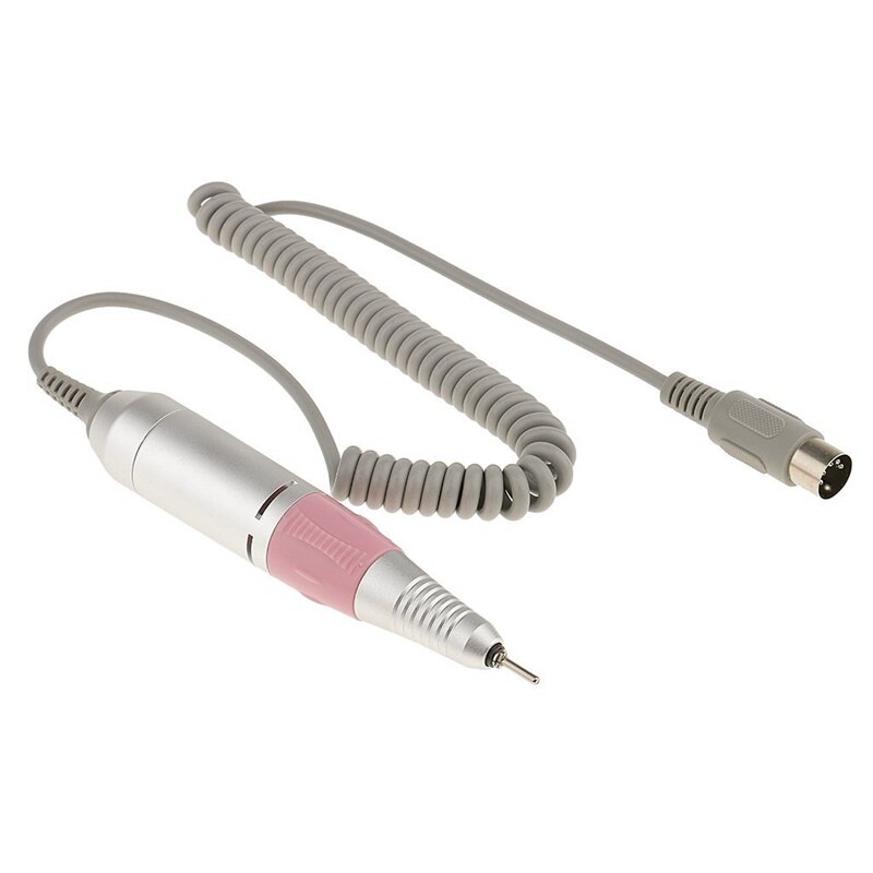 Professionele Elektrische Nagel Boor Handstuk Manicure Machine Pen Handvat Voor 288/278 Verbinding 35000Rpm-Roze, Zoals Beschreven