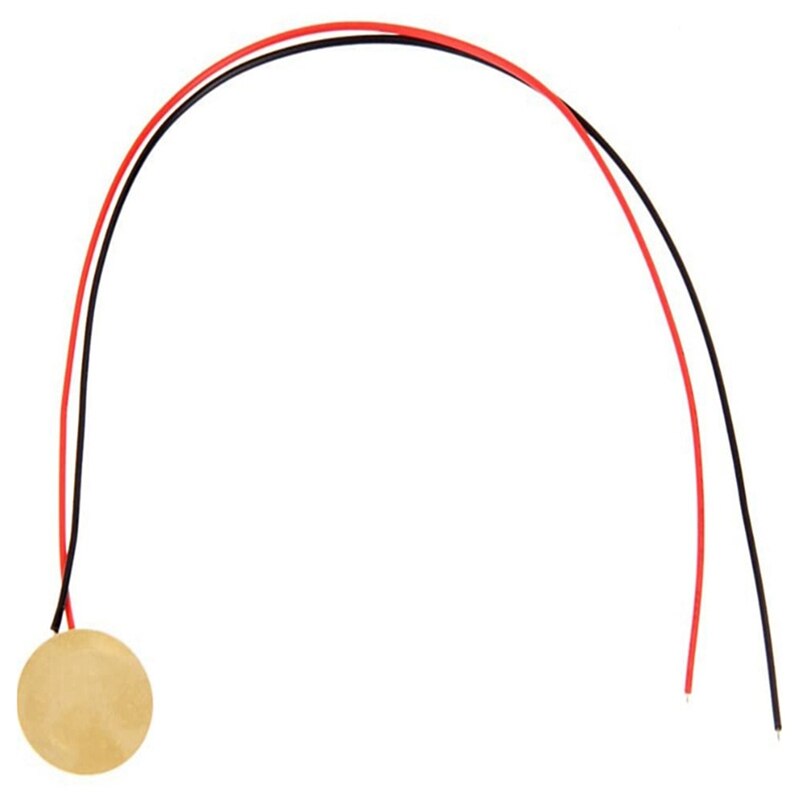 Transducteur de micro à Contact piézo, 27mm, éléments pour Instrument acoustique, 12 pièces