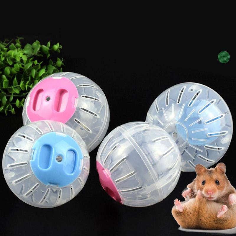 Plastic Running Ball Voor Pet Transparante Running Bal Plastic Grounder Jogging Hamster Speelgoed Kleine Dierbenodigdheden