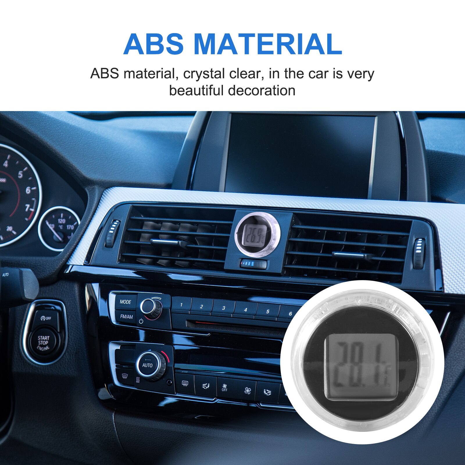 Auto Digitale Thermometer Celsius Auto Celsius Keuken Waterdicht Stok-Op Motor Mount Digitale Thermometer
