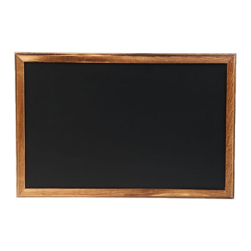 Rectangle Hanging Wooden Message Blackboard Chalkb... – Grandado