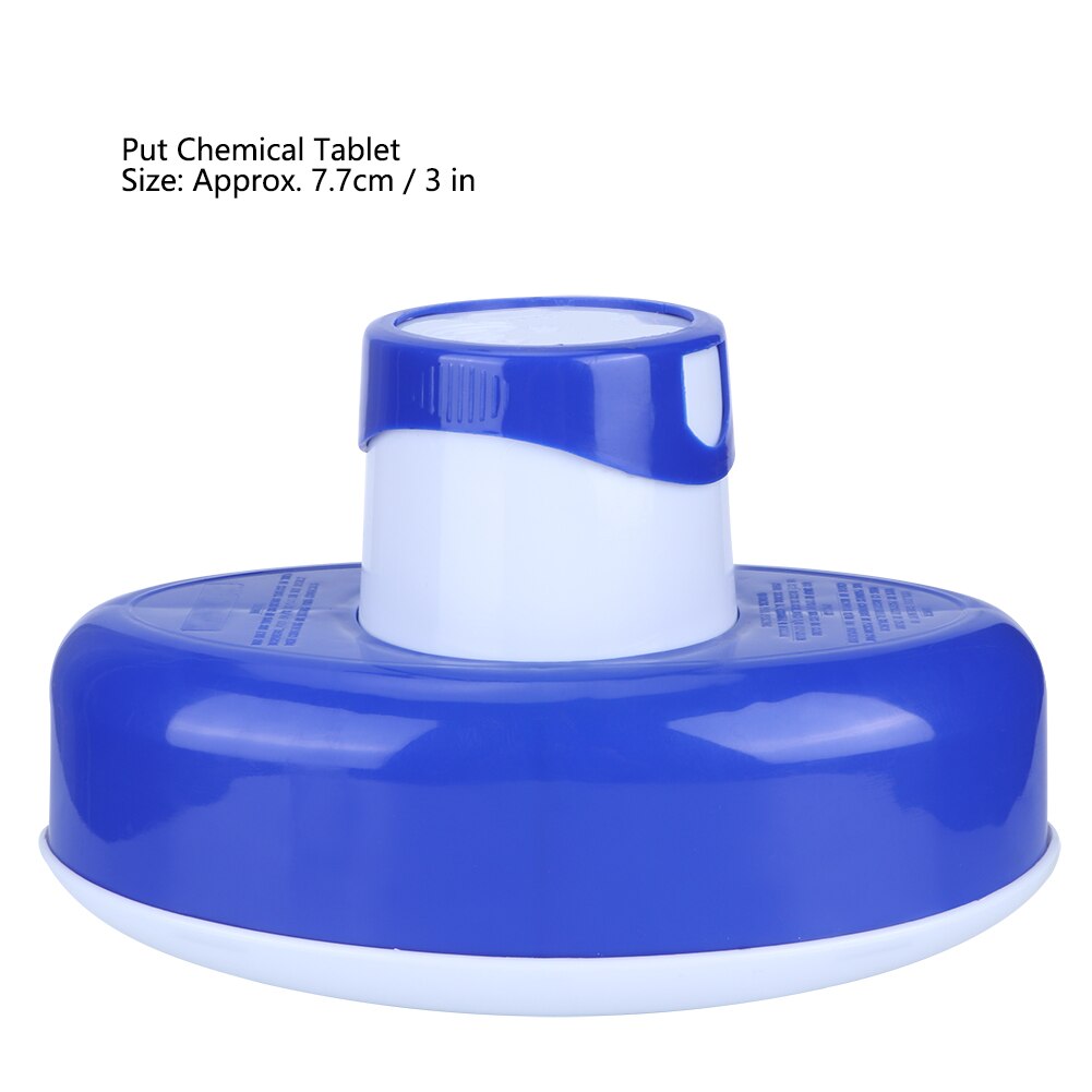 3 Inch Drijvende Zwembad Chloor Tablet Chemische Dispenser Zwembad Apparatuur Accessoires