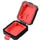 Draagbare Plastic Geheugenkaart Case 9 Slots Doos Voor Micro SD SD/SDHC/Sdxc-kaart Opslag Houder card Case: Rood