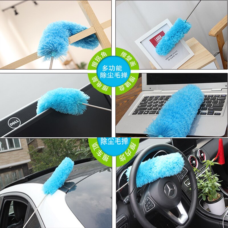 Mini Flexibele Statische Dust Cleaner Duster Thuis Kantoormeubilair Auto Schoonmaken Tool Accessoires Voor Cleaning