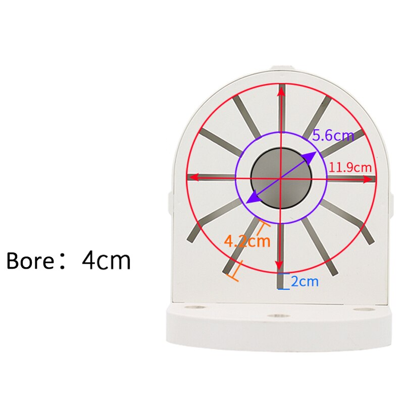 Ip Dome Camera Muurbeugel Abs Universal Beveiliging Cctv Camera Beugel Gelden Voor Dahua IPC-HDW4433C-A IPC-HDW4631C-A Etc
