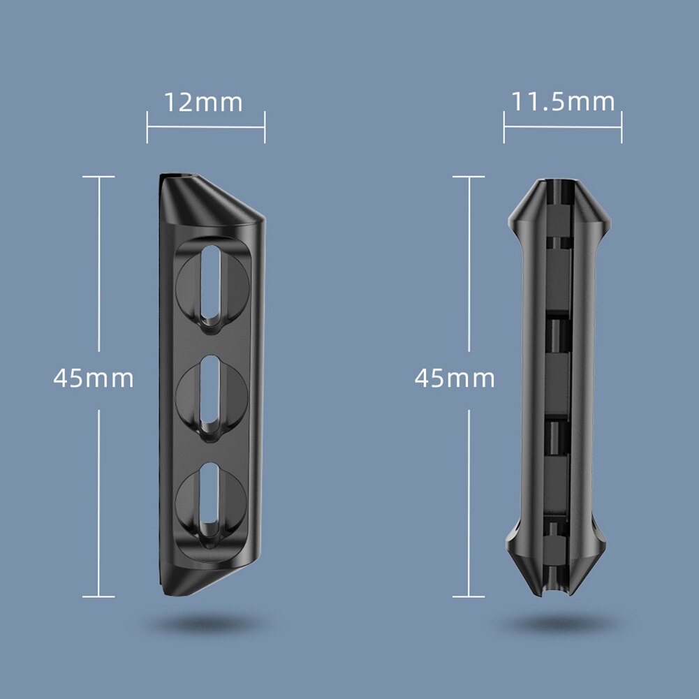 3 in 1 Kabel Stecker fallen Tragbare Magnet Magnetische Ladegerät Stecker Lagerung Kasten für draussen praktisch Dekoration