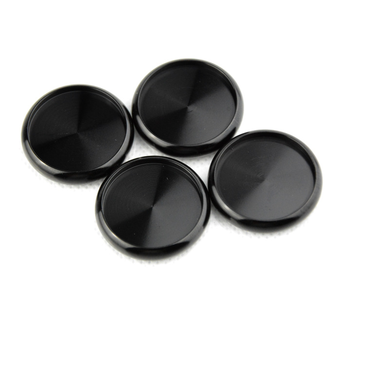 6pcs 38mm Boek Binding Levert Aluminium Binding Ring Gesp Paddestoel Gat Bindmiddel met Metalen Schijf Binding Losse- blad