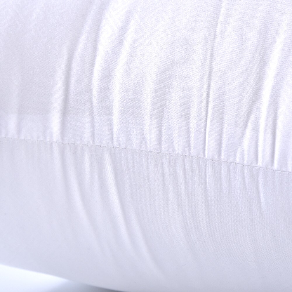 Almohadas cuadradas cómodas para el hogar, cojín de asiento de lijado en relieve, almohada para el cuello de la cama, cojín interior de relleno suave blanco