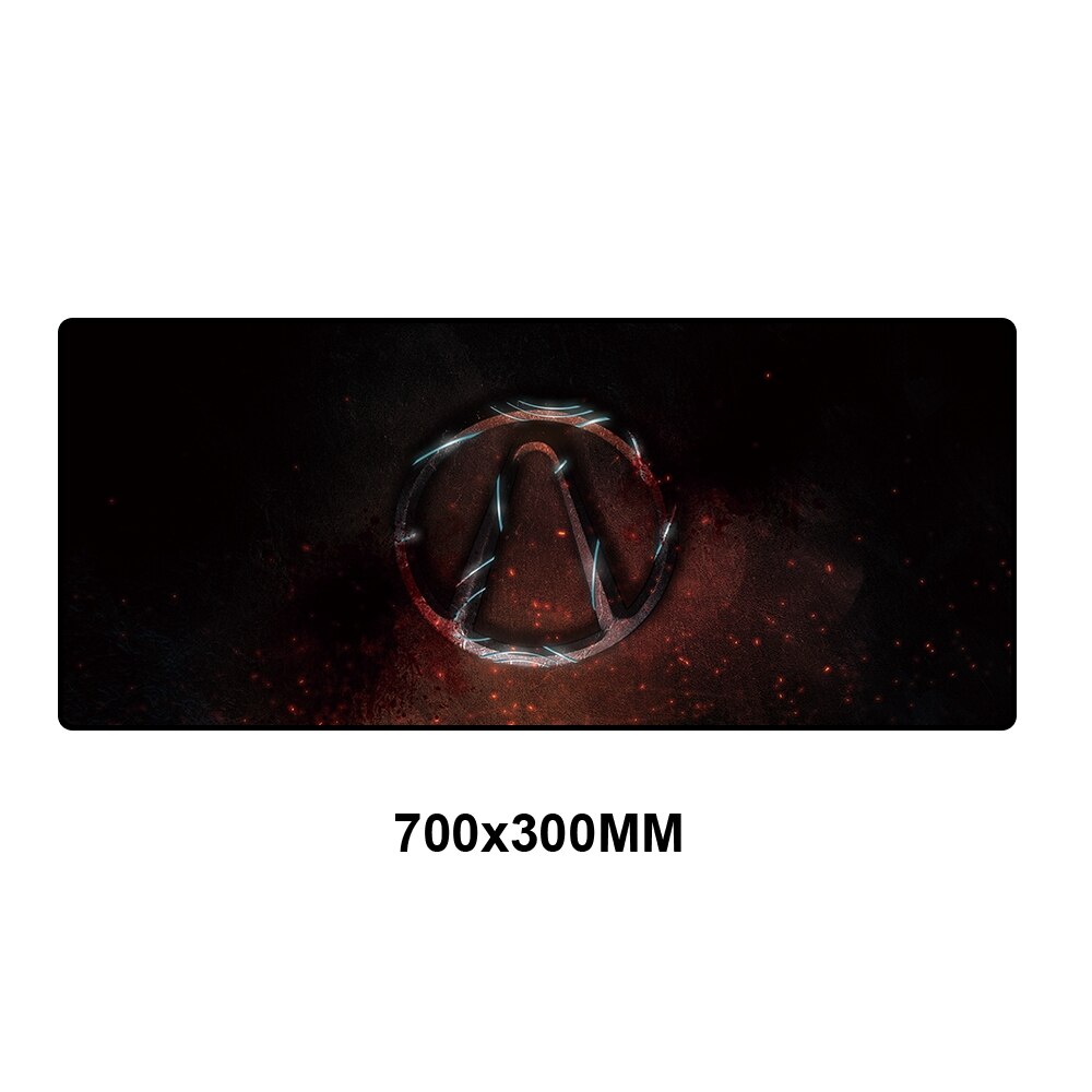 Borderlands Mouse Pad Grote Gaming Mousepad Computer Spelen Pad Game Desktop Pc Muismat Groot Bureau Mat Kantoor Xl Gaming padmouse: WZZD-006