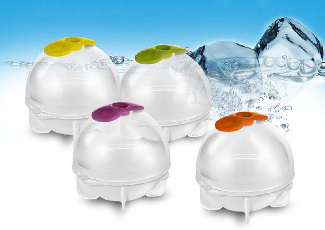 Small Big Ice Cube Tray Cold Cubes Tray Ice Maker Mold DIY Homemade Freezer Ice Lolly Mould in Home Ice Cream tools: 1 PCS   4.5CM