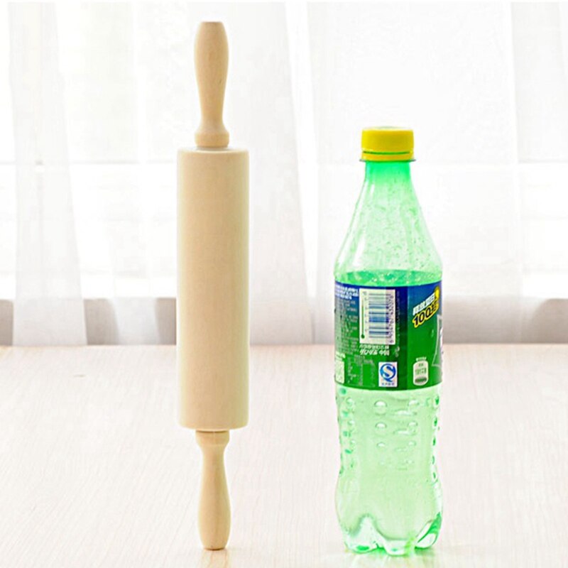 Bâton à rouler en bois naturel, pour tarte, nouilles, bâtons en bois, décoration, rouleau à pâte, cuisson, outils de cuisine, accessoires: Default Title