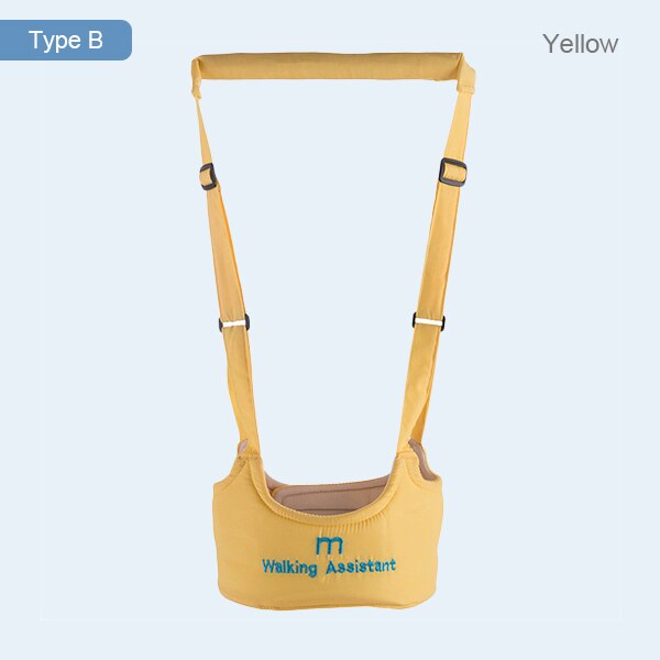 Baby Reins for Children Toddler Harness Assistant Backpack Kids Walking Learning Belt Stand Up Leashes Strap Wings 10-36 Months: Type B Yellow