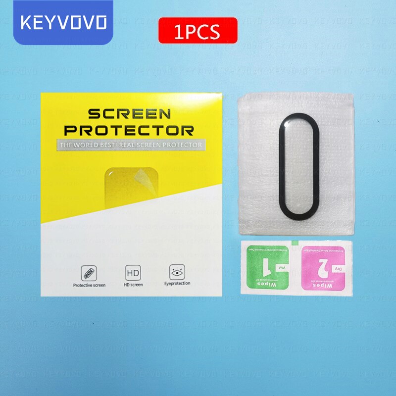 10D szkło ochronne dla Xiaomi Mi Band 6 5 4 Screen Protector dla Miband 6 5 4 Smart Watchband 4 band5 miękki Film 1/2/3/5 sztuk: 1PCS / For Mi Band 5