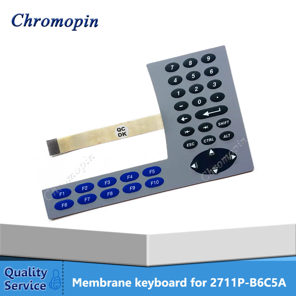 Teclado de membrana para teclado de membrana AB 2711P-B6C1D 2711P-B6C5A 2711P-B6C5D 2711P-B6M5A 2711P-B6M5D PanelView Plus 600