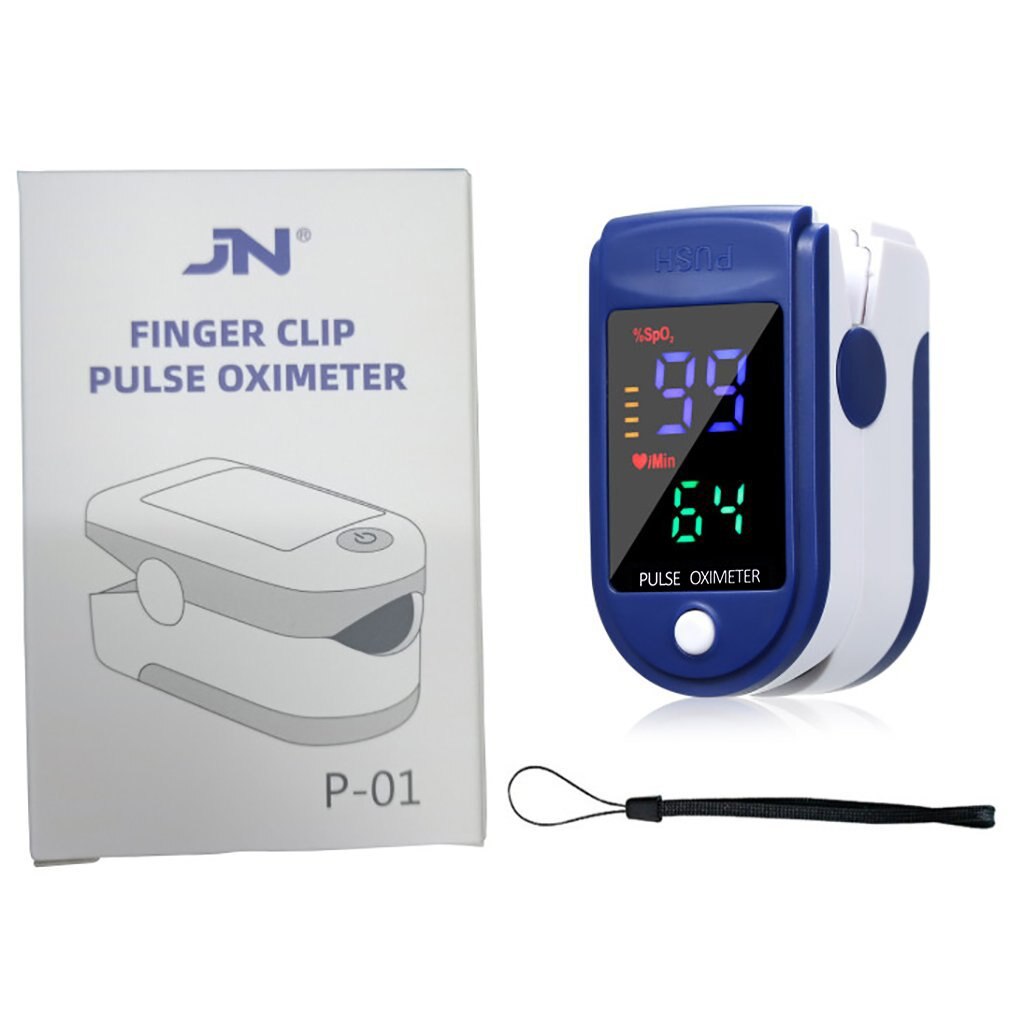 Oxímetro Digital de pulso para la yema del dedo, medidor de saturación de oxígeno en sangre, Monitor de salud SPO2 PR OLED para el hogar: Amarillo
