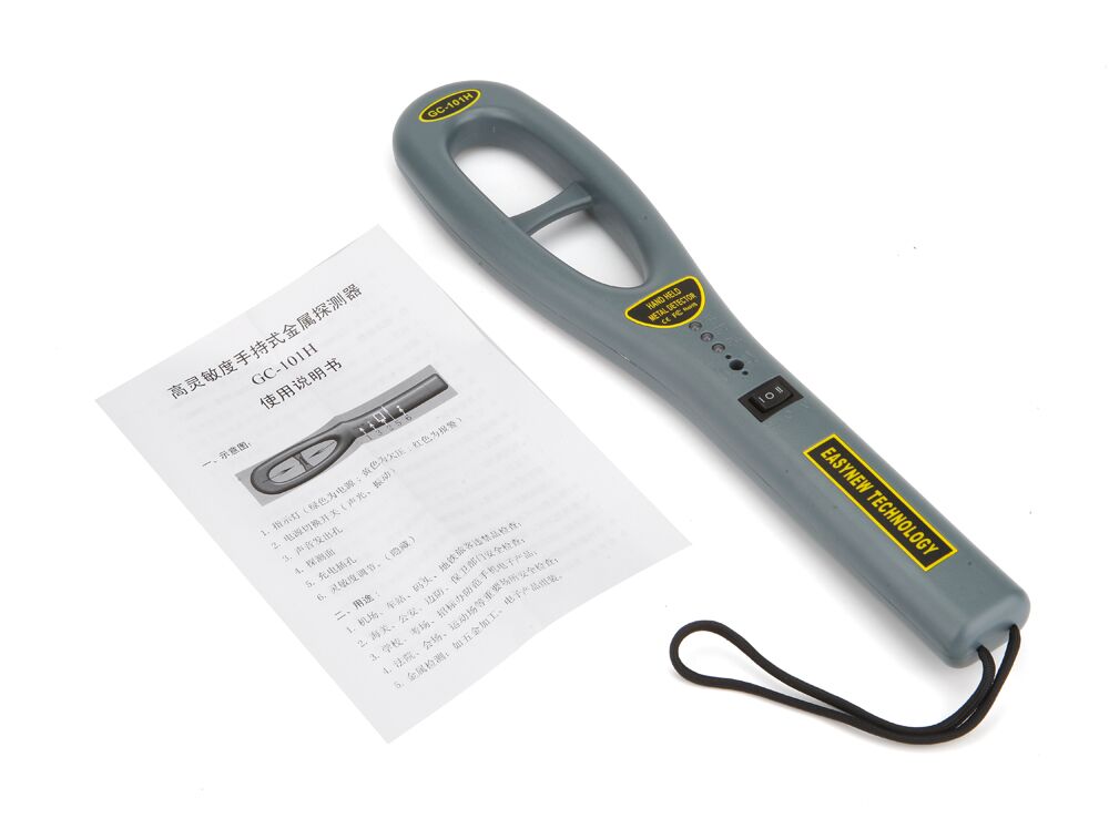 Gc -101h håndholdt metaldetektor industrielle metaldetektorer følsomme inspektionstester sikkerhedstjek