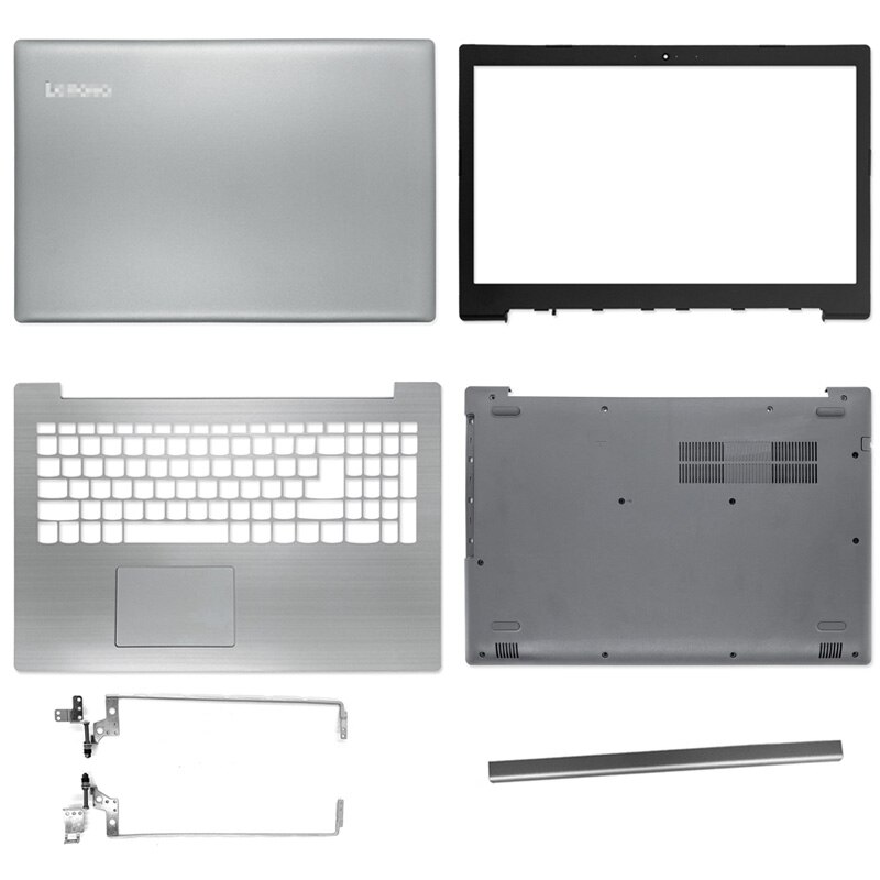 Coque de téléphone Lenovo IdeaPad 330 – 15,-15isk, 330-15ABR, 330-15IKB, avec repose-paume, couvercle de charnière, couleur argent