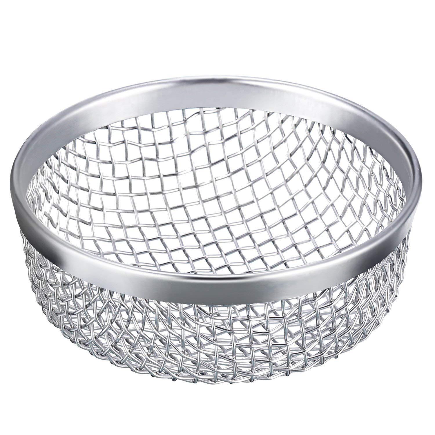 2 Pcs RV Pest Control Mesh Hood Stainless Steel Ventilation Mesh Hood Distribution Installation Tools