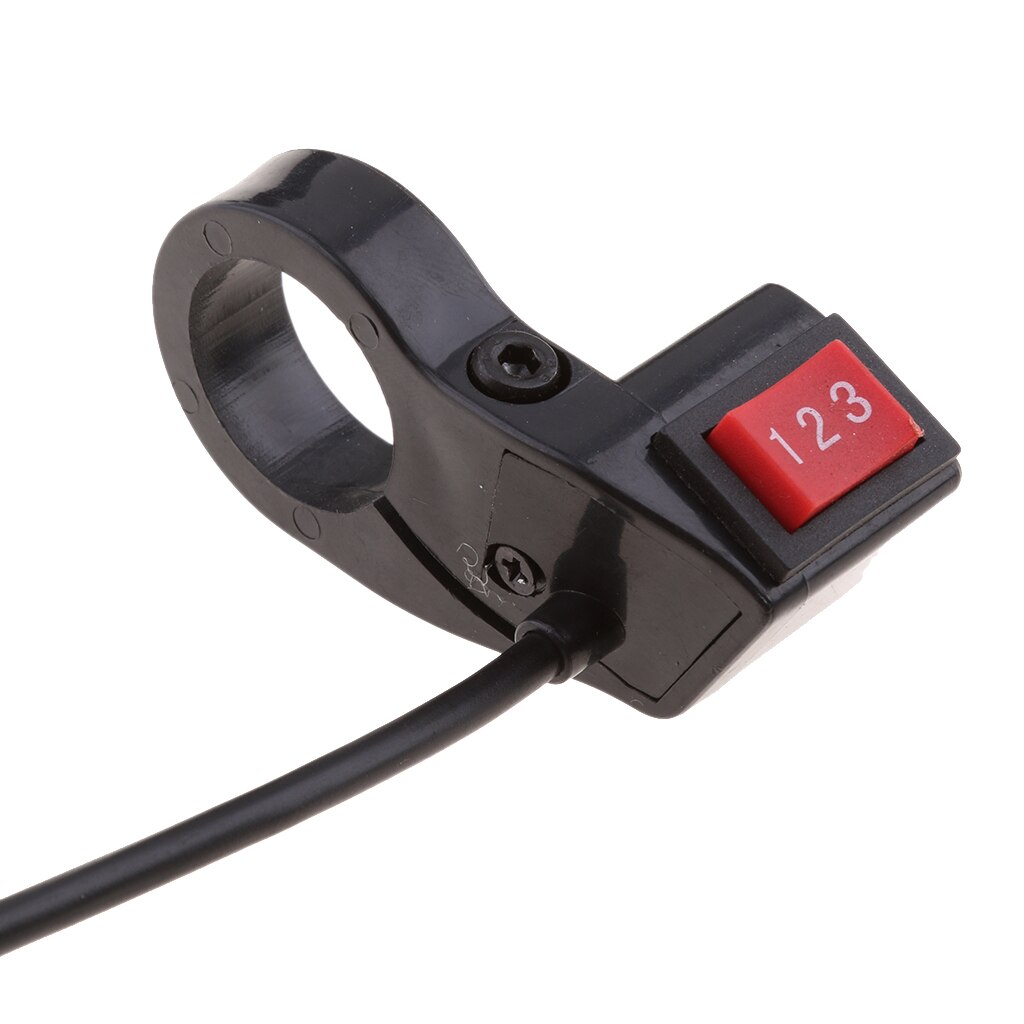 Lenker 3 Geschwindigkeit Position SPDT Schalter Motorrad Elektrische Fahrrad Rolle-Schwarz bürstenlosen Motor- Regler