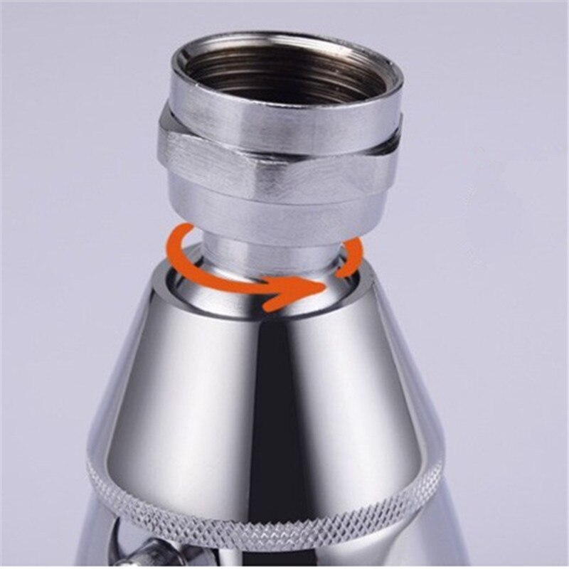 Chromed brass shower head shower nozzle high pressure Water Saving Shower Nozzle for Hotel school bathroom