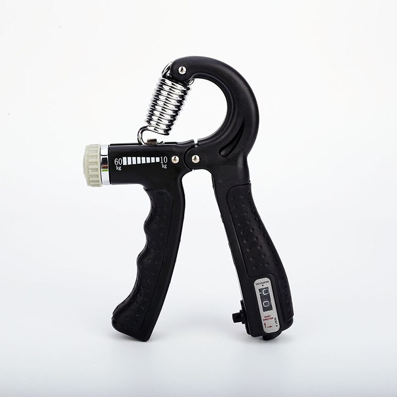 Poignée de fitness réglable pour hommes, appareil d'exercice pour la force et la récupération musculaire: Noir